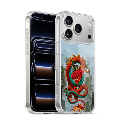 Vincent Hie Graphics Good Fortune Dragon Soft Gel Case for Apple iPhone 17 Pro