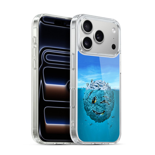 Vincent Hie Graphics Penguin Wink Soft Gel Case for Apple iPhone 17 Pro