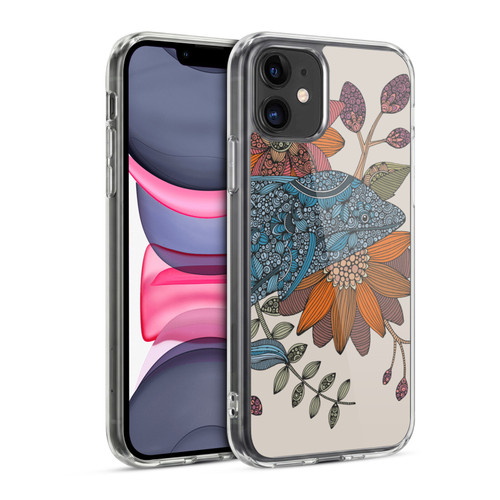 Valentina Animals And Floral Dolphin Soft Gel Case for Apple iPhone 11