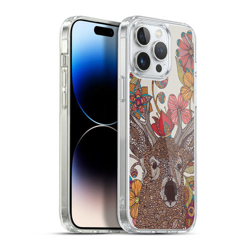 Valentina Animals And Floral Deer Soft Gel Case for Apple iPhone 13 Pro Max & MagSafe