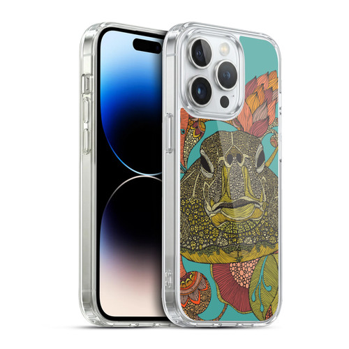 Valentina Animals And Floral Turtle Soft Gel Case for Apple iPhone 13 Pro & MagSafe