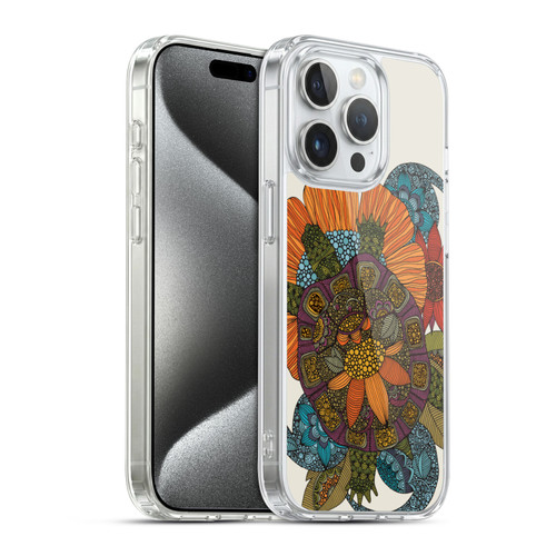 Valentina Animals And Floral Turtle 2 Soft Gel Case for Apple iPhone 15 Pro & MagSafe