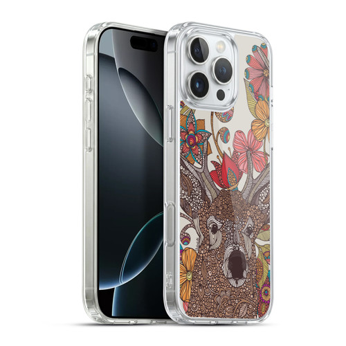 Valentina Animals And Floral Deer Soft Gel Case for Apple iPhone 16 Pro Max & MagSafe