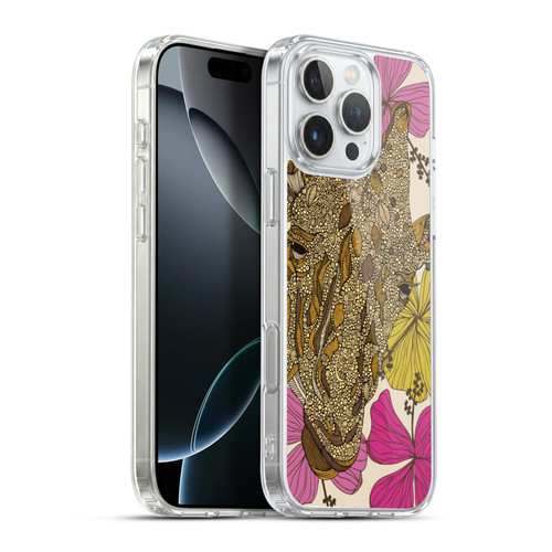 Valentina Animals And Floral Giraffe Soft Gel Case for Apple iPhone 16 Pro Max & MagSafe