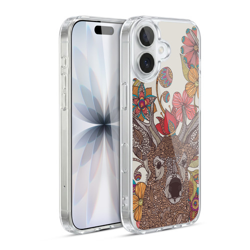 Valentina Animals And Floral Deer Soft Gel Case for Apple iPhone 17