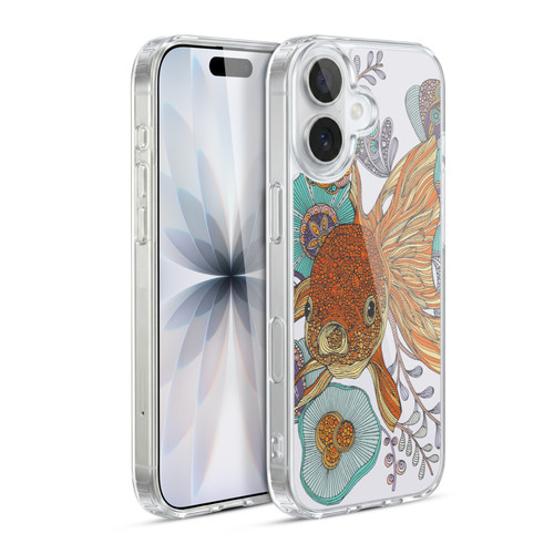 Valentina Animals And Floral Goldfish Soft Gel Case for Apple iPhone 17