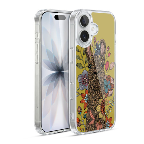 Valentina Animals And Floral Llama Soft Gel Case for Apple iPhone 17