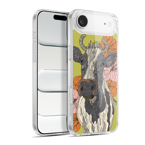 Valentina Animals And Floral Cow Soft Gel Case for Apple iPhone 17 Air