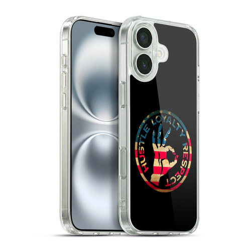 WWE John Cena American Pride Soft Gel Case for Apple iPhone 16 Plus & MagSafe