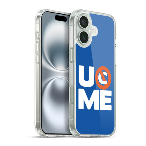 WWE John Cena U Can't C Me Soft Gel Case for Apple iPhone 16 Plus & MagSafe