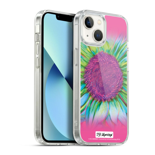 P.D. Moreno Assorted Design Sunflower Soft Gel Case for Apple iPhone 13