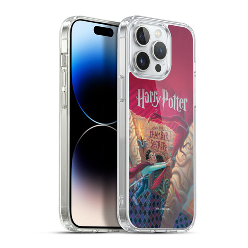 Harry Potter Literary Covers Chamber Of Secrets Soft Gel Case for Apple iPhone 13 Pro Max & MagSafe