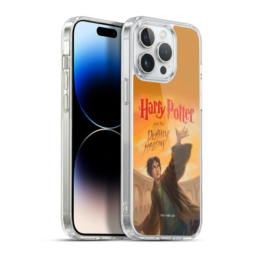 Harry Potter Literary Covers Deathly Hallows Soft Gel Case for Apple iPhone 13 Pro Max & MagSafe