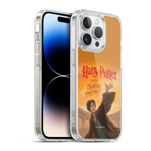 Harry Potter Literary Covers Deathly Hallows Soft Gel Case for Apple iPhone 13 Pro & MagSafe