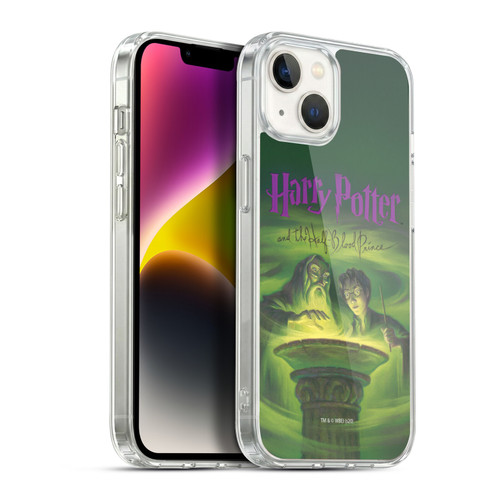 Harry Potter Literary Covers Half-Blood Prince Soft Gel Case for Apple iPhone 14 Plus & MagSafe