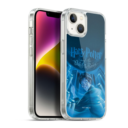 Harry Potter Literary Covers Order Of The Phoenix Soft Gel Case for Apple iPhone 14 Plus & MagSafe