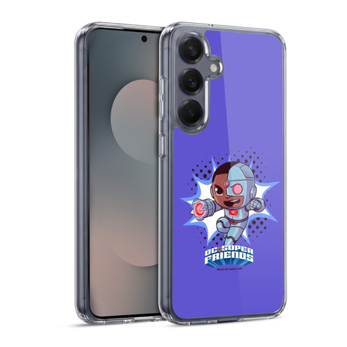 Super Friends DC Comics Toddlers 1 Cyborg Soft Gel Case for Samsung Galaxy S25 & MagSafe
