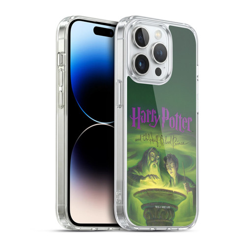 Harry Potter Literary Covers Half-Blood Prince Soft Gel Case for Apple iPhone 14 Pro & MagSafe