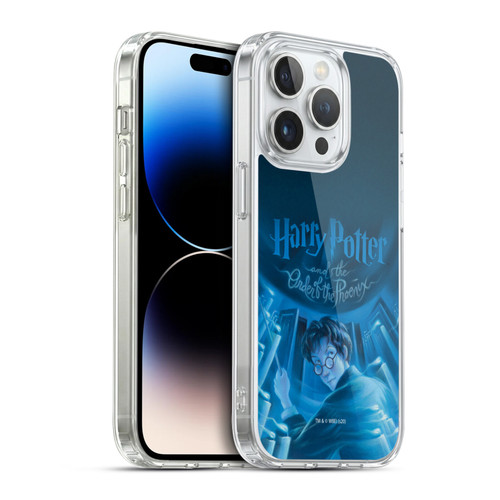 Harry Potter Literary Covers Order Of The Phoenix Soft Gel Case for Apple iPhone 14 Pro & MagSafe