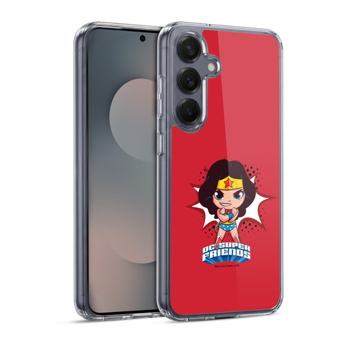 Super Friends DC Comics Toddlers 1 Wonder Woman Soft Gel Case for Samsung Galaxy S25 & MagSafe