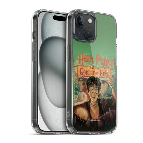 Harry Potter Literary Covers Goblet Of Fire Soft Gel Case for Apple iPhone 15 & MagSafe