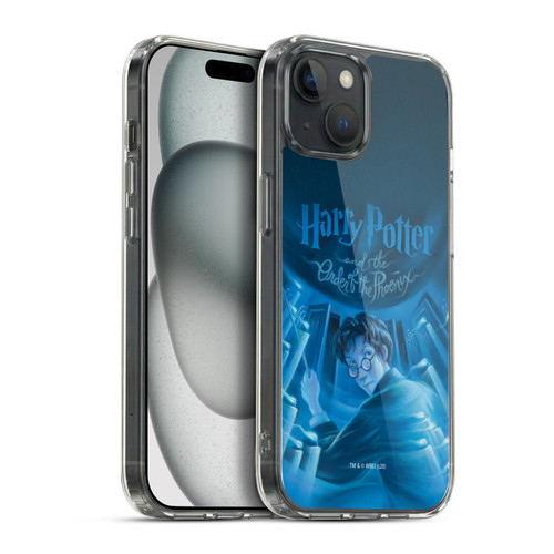 Harry Potter Literary Covers Order Of The Phoenix Soft Gel Case for Apple iPhone 15 Plus & MagSafe