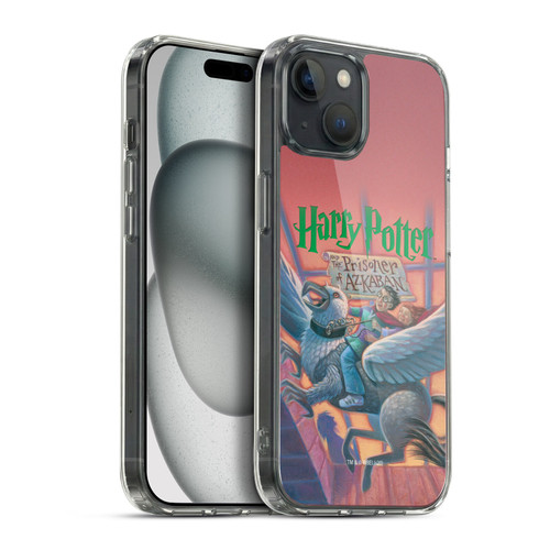 Harry Potter Literary Covers Prisoner Of Azkaban Soft Gel Case for Apple iPhone 15 Plus & MagSafe