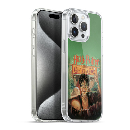Harry Potter Literary Covers Goblet Of Fire Soft Gel Case for Apple iPhone 15 Pro Max & MagSafe