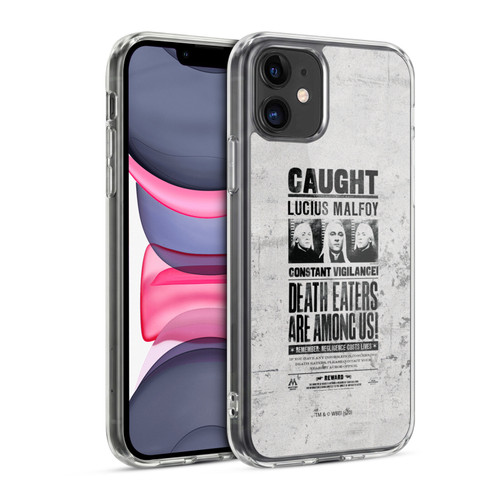 Harry Potter Deathly Hallows XV Caught Lucius Malfoy Soft Gel Case for Apple iPhone 11