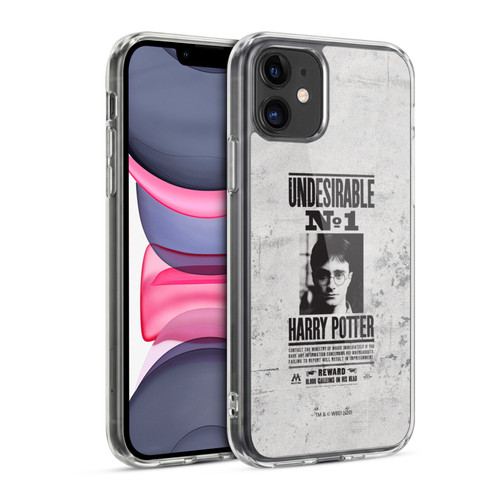 Harry Potter Deathly Hallows XV Undesirable No. 1 Soft Gel Case for Apple iPhone 11