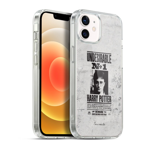 Harry Potter Deathly Hallows XV Undesirable No. 1 Soft Gel Case for Apple iPhone 12 / iPhone 12 Pro & MagSafe