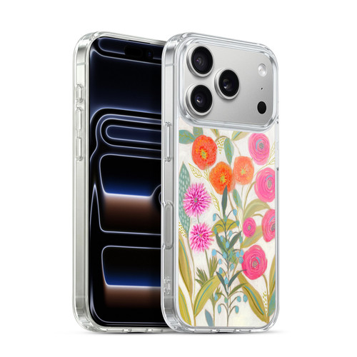 Suzanne Allard Floral Art Joyful Garden Plants Soft Gel Case for Apple iPhone 17 Pro