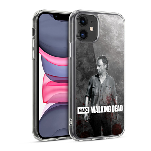 AMC The Walking Dead Gore Rick Grimes Soft Gel Case for Apple iPhone 11