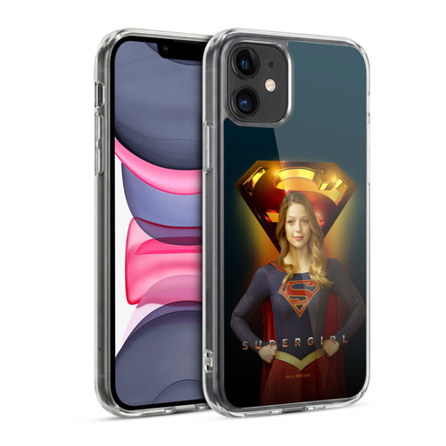 Supergirl TV Series Key Art Kara Danvers Soft Gel Case for Apple iPhone 11
