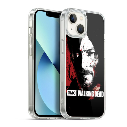 AMC The Walking Dead Gore Blood Bath Daryl Soft Gel Case for Apple iPhone 13
