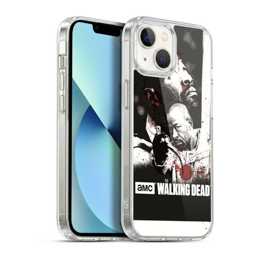 AMC The Walking Dead Gore Morgan Soft Gel Case for Apple iPhone 13