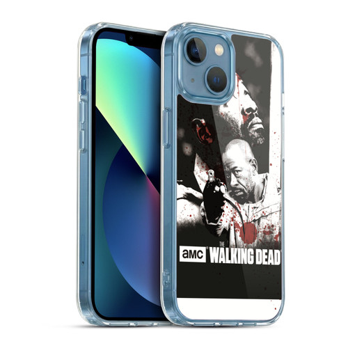 AMC The Walking Dead Gore Morgan Soft Gel Case for Apple iPhone 13 Mini & MagSafe