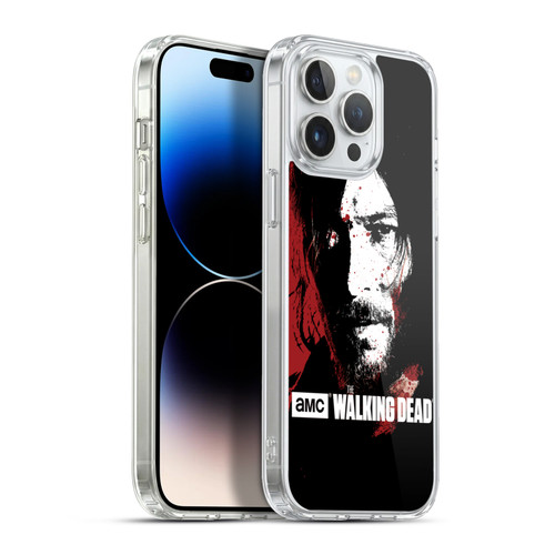 AMC The Walking Dead Gore Blood Bath Daryl Soft Gel Case for Apple iPhone 13 Pro Max & MagSafe