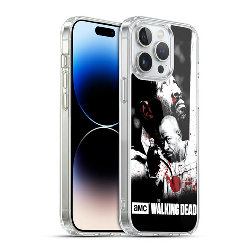 AMC The Walking Dead Gore Morgan Soft Gel Case for Apple iPhone 14 Pro Max & MagSafe