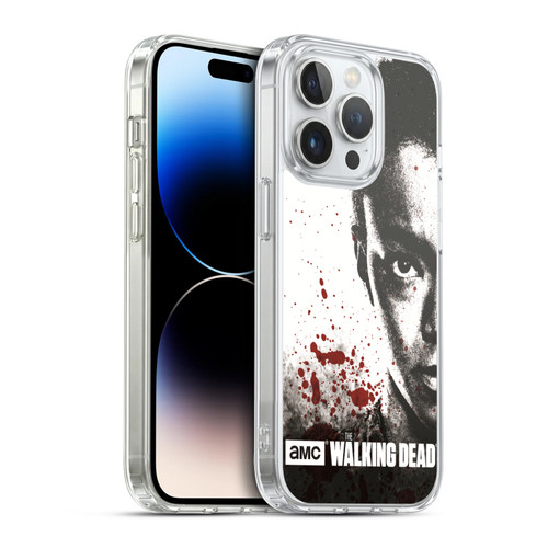 AMC The Walking Dead Gore Half Face Sasha Soft Gel Case for Apple iPhone 14 Pro & MagSafe