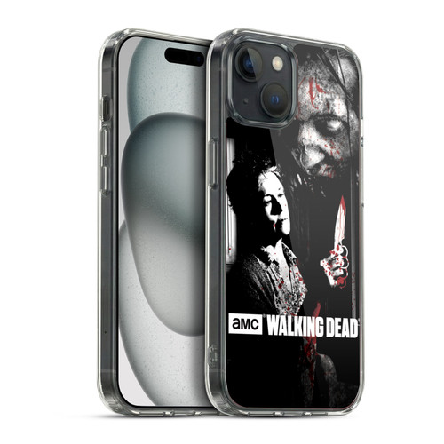 AMC The Walking Dead Gore Fearless Carol Soft Gel Case for Apple iPhone 15 Plus & MagSafe