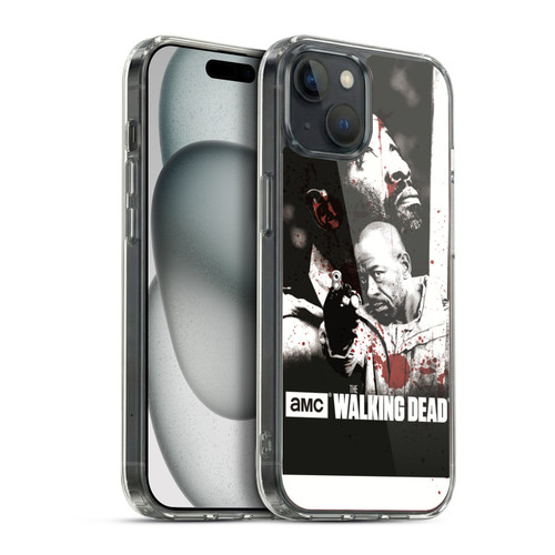 AMC The Walking Dead Gore Morgan Soft Gel Case for Apple iPhone 15 Plus & MagSafe