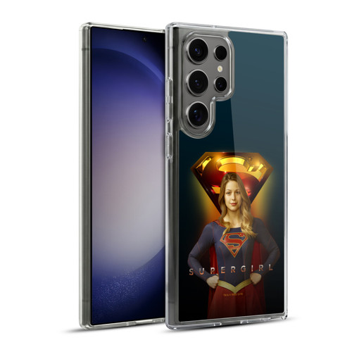 Supergirl TV Series Key Art Kara Danvers Soft Gel Case for Samsung Galaxy S23 Ultra 5G & MagSafe