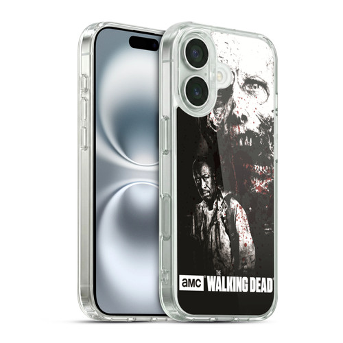 AMC The Walking Dead Gore Morgan And Lurker Soft Gel Case for Apple iPhone 16 & MagSafe