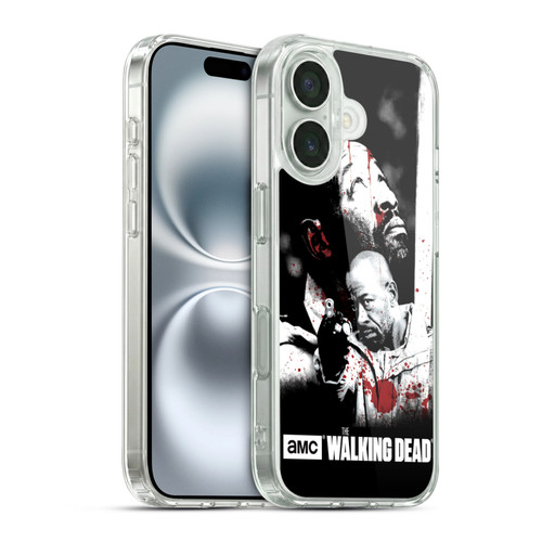 AMC The Walking Dead Gore Morgan Soft Gel Case for Apple iPhone 16 & MagSafe