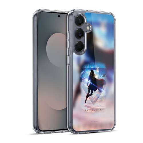 Supergirl TV Series Key Art Poster Soft Gel Case for Samsung Galaxy S25+ & MagSafe