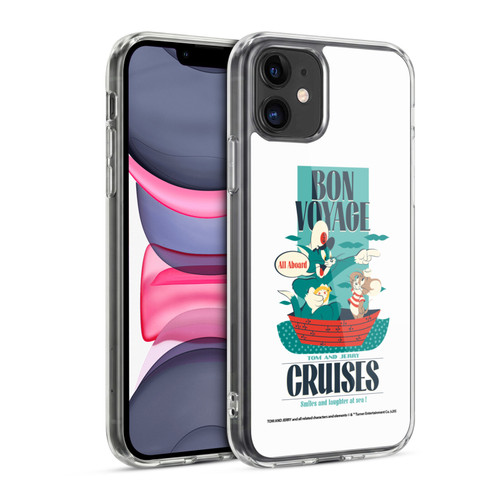 Tom and Jerry Retro Bon Voyage Soft Gel Case for Apple iPhone 11