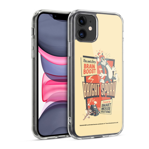 Tom and Jerry Retro Bright Spark Soft Gel Case for Apple iPhone 11