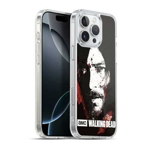 AMC The Walking Dead Gore Blood Bath Daryl Soft Gel Case for Apple iPhone 16 Pro Max & MagSafe