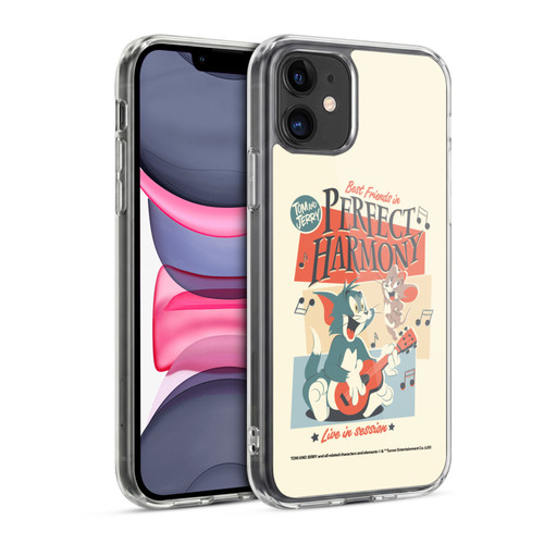 Tom and Jerry Retro Perfect Harmony Soft Gel Case for Apple iPhone 11